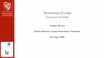 Seminarium 20 maja